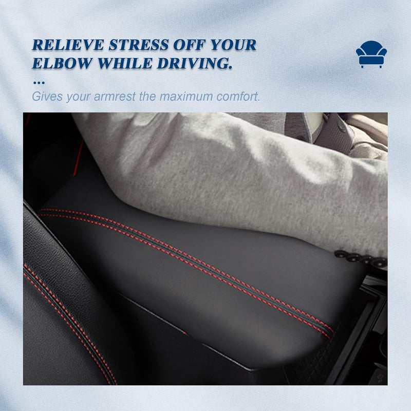 BIBIBO for 2024 2025 2026 Explorer Center Console Cover for 2020-2026 Ford Explorer Arm Rest Cover,2025 2026 Explorer Arm Rest Pad Seat Box Cover,2024-2026 Explorer Arm Rest Cover Explorer 2020-2026 - Image 5